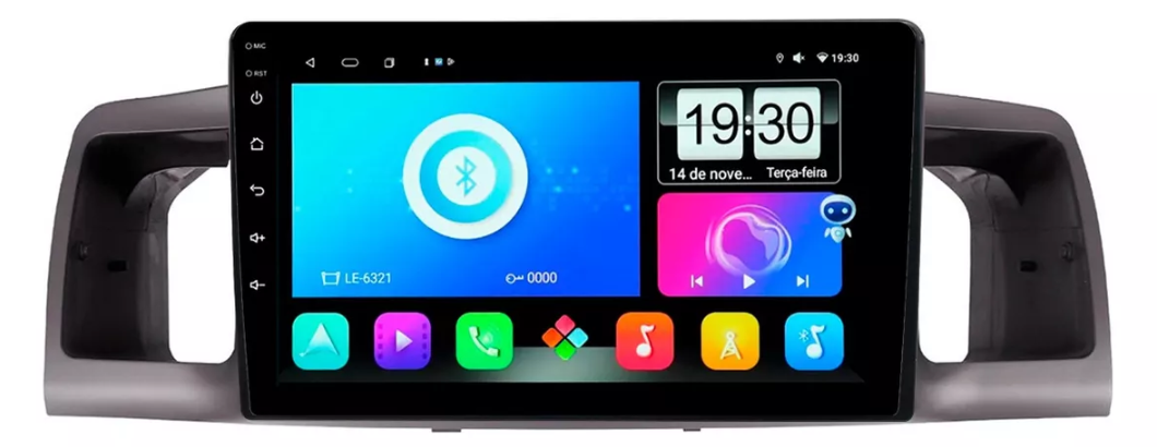 Multimidia Fielder 9p Android Octacore 6gb Carplay 4g