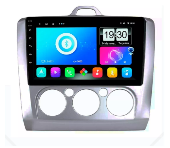 Multimidia Focus 9p Android Octacore 6gb Carplay 4g - COD 933