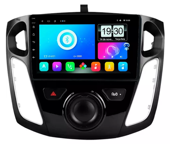 Multimidia Focus 9p Android Octacore 6gb Carplay 4g - COD 959
