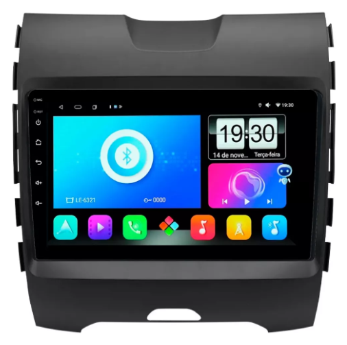 Multimidia Ford Edge 9p Android Octacore 6gb Carplay 4g