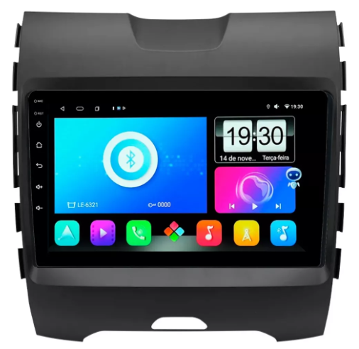 Multimidia Ford Edge 9p Android Quadcore 2gb Carplay