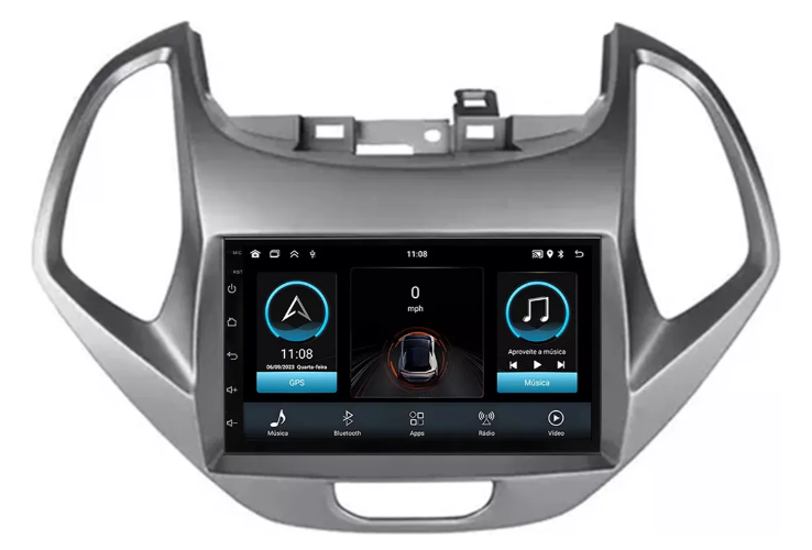 Multimidia Ford Ka 7p Android Quadcore 2gb Carplay