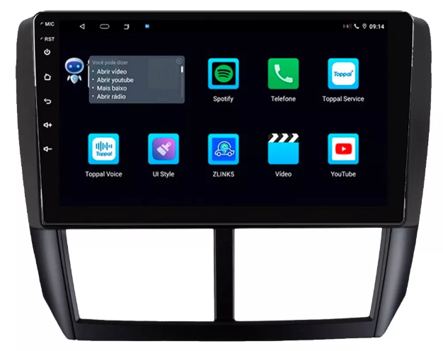 Multimidia Forester 9p Android Octacore 4GB Carplay