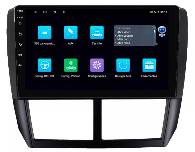 Multimidia Forester 9p Android Octacore 4GB Carplay
