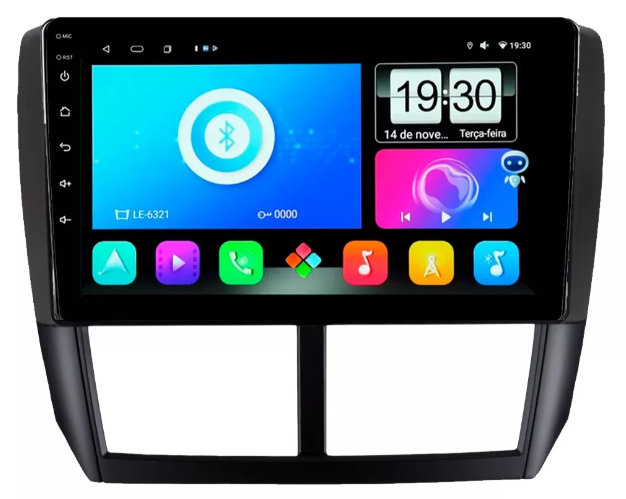 Multimidia Forester 9p Android Octacore 6gb Carplay 4g