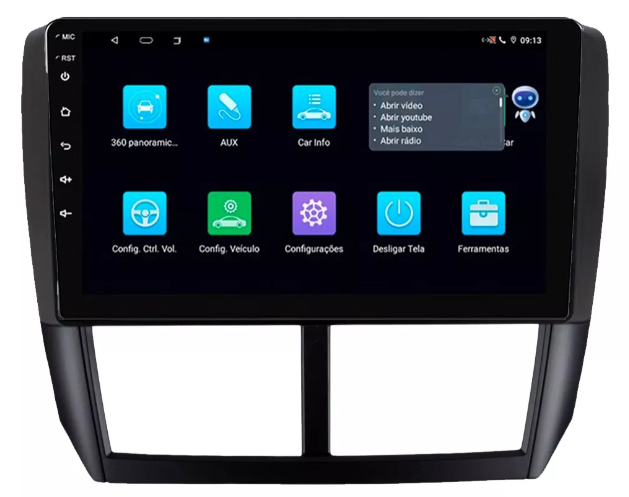 Multimidia Forester 9p Android Octacore 6gb Carplay 4g