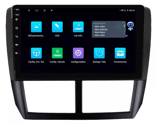 Multimidia Forester 9p Android Quadcore 2gb Carplay