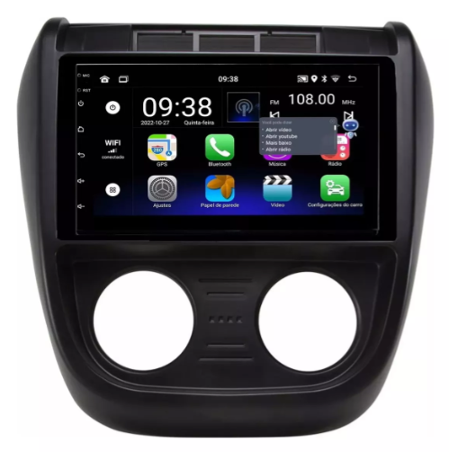 Multimidia Fox 7p Android OctaCore 4gb Carplay Voz