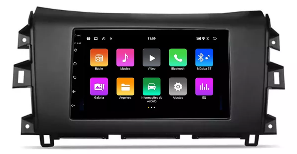 Multimidia Frontier 17/22 7p Android Quadcore 2gb Carplay