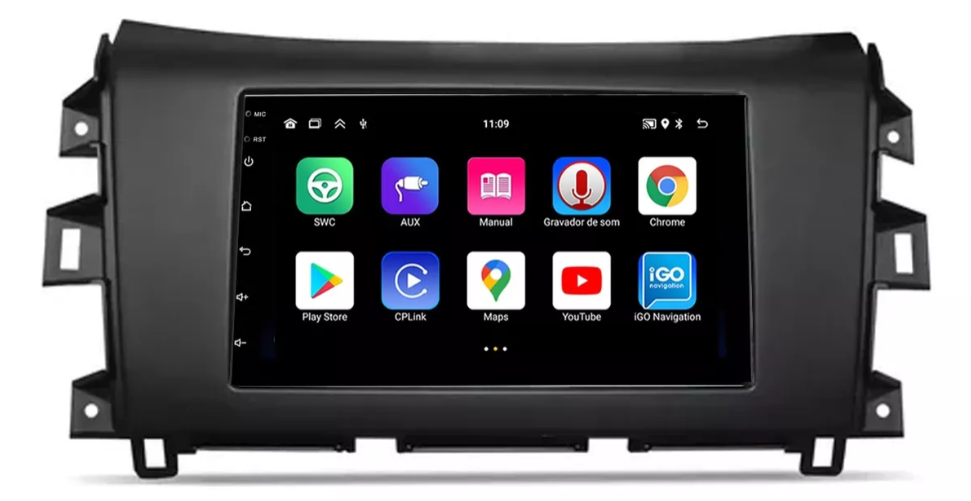 Multimidia Frontier 17/22 7p Android Quadcore 2gb Carplay