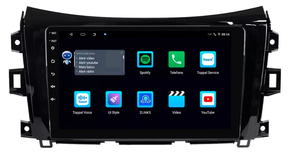 Multimidia Frontier 9p Android Octacore 4GB Carplay