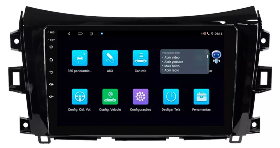 Multimidia Frontier 9p Android Octacore 4GB Carplay