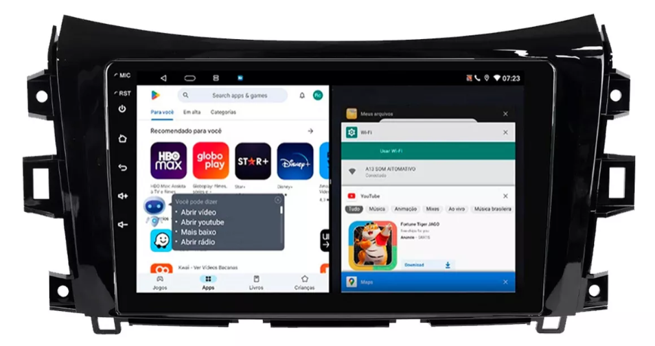 Multimidia Frontier 9p Android Octacore 4GB Carplay