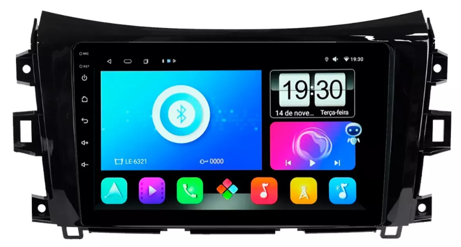 Multimidia Frontier 9p Android Octacore 6gb Carplay 4g