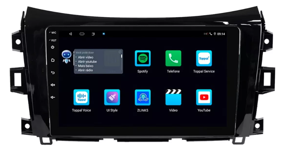 Multimidia Frontier 9p Android Quadcore 2gb Carplay
