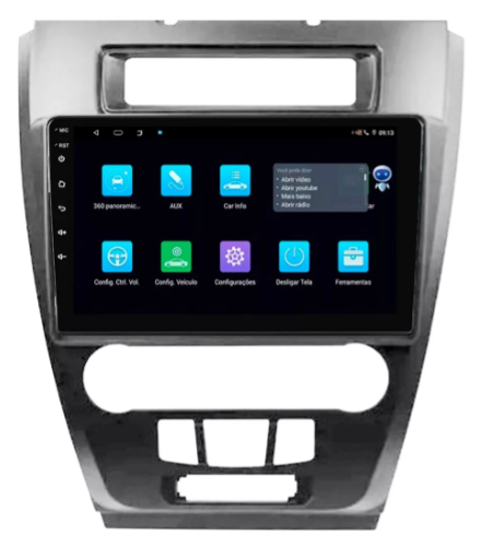 Multimidia Fusion 9p Android Octacore 4GB Carplay