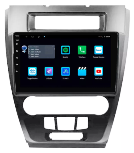 Multimidia Fusion 9p Android Octacore 6gb Carplay 4g