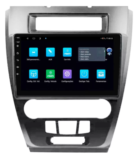 Multimidia Fusion 9p Android Quadcore 2gb Carplay