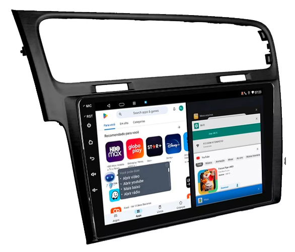 Multimidia Golf Mk7 9p Android Octacore 6gb Carplay 4g