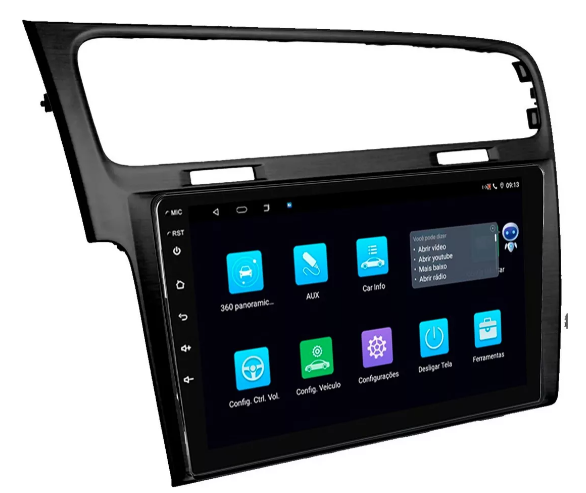 Multimidia Golf Mk7 9p Android Quadcore 2gb Carplay