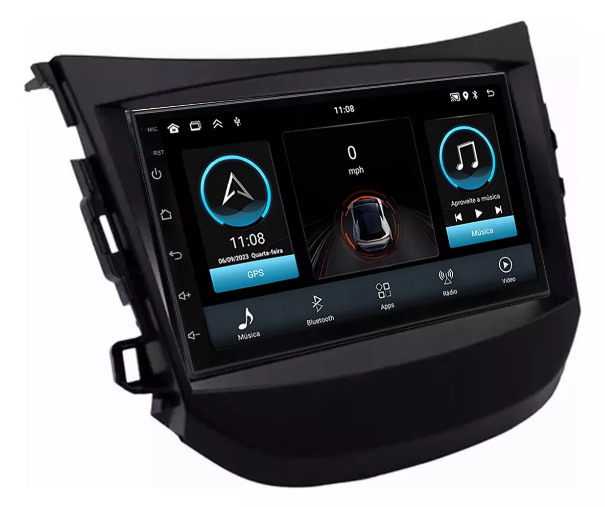 Multimidia Hb20 7p Android Quadcore 2gb Carplay