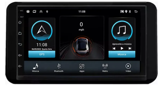 MULTIMÍDIA HILUX SW4 7P ANDROID