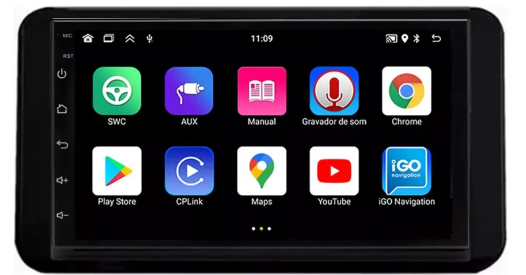 MULTIMÍDIA HILUX SW4 7P ANDROID