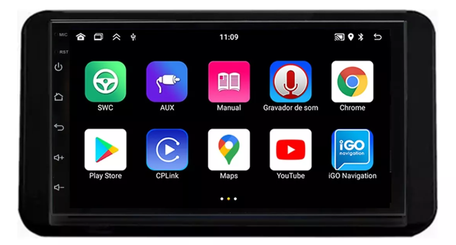 Multimidia Hilux Sw4 7p Android Quadcore 2gb Carplay