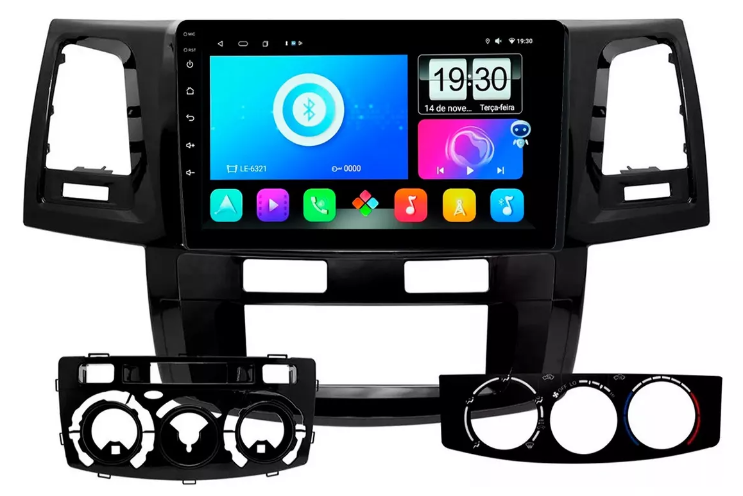 Multimidia Hilux Sw4 9p Android Octacore 6gb Carplay 4g