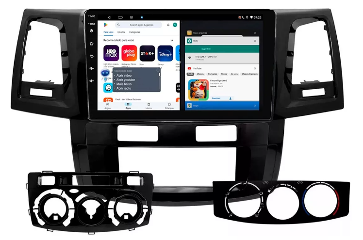 Multimidia Hilux Sw4 9p Android Octacore 6gb Carplay 4g