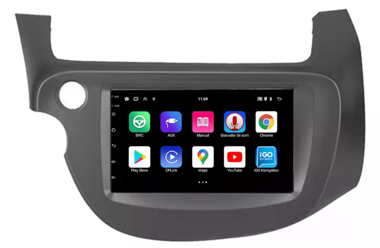 Multimidia Honda Fit G2 7p Android Quadcore 2gb Carplay