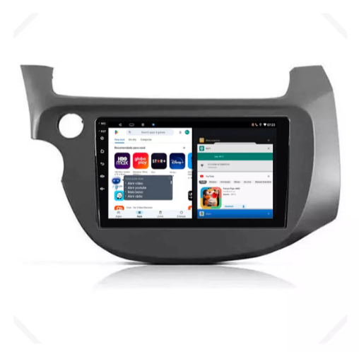 Multimidia Honda Fit G2 9p Android Octacore 4GB Carplay