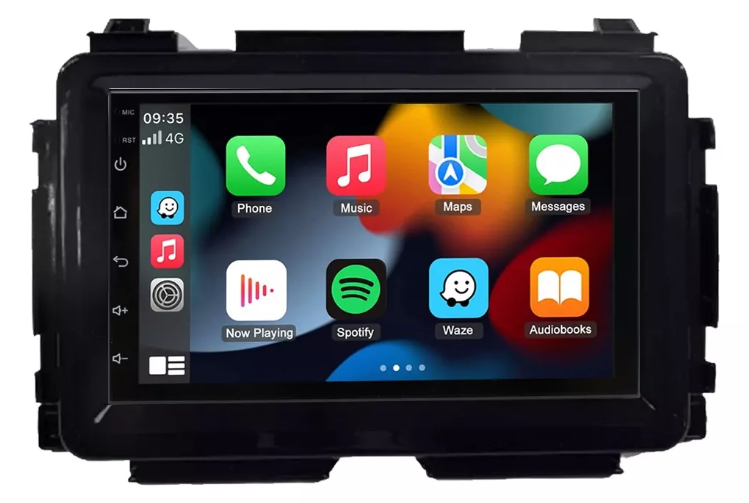 Multimidia Honda Hrv 7p Android OctaCore 4gb Carplay Voz