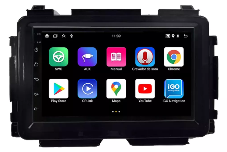 Multimidia Honda Hrv 7p Android Quadcore 2gb Carplay