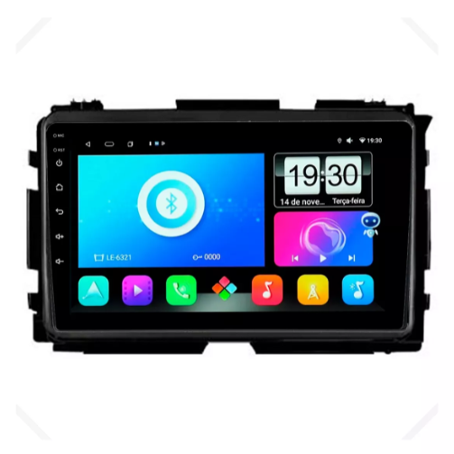 Multimidia Honda Hrv 9p Android Octacore 4GB Carplay
