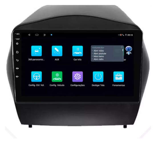 Multimidia Ix35 9p Android Octacore 4GB Carplay