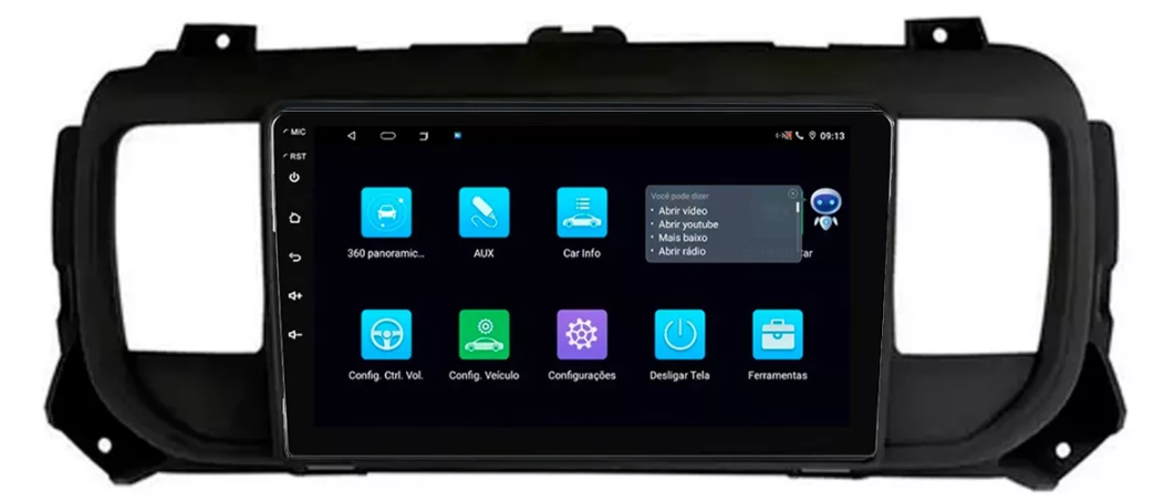 Multimidia Jummpy 9p Android Octacore 4GB Carplay