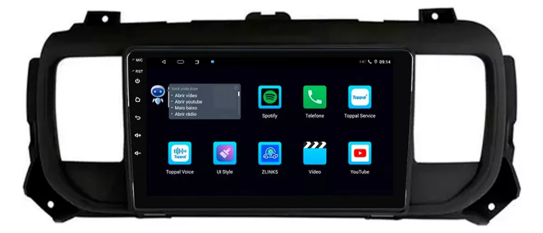 Multimidia Jummpy 9p Android Octacore 4GB Carplay