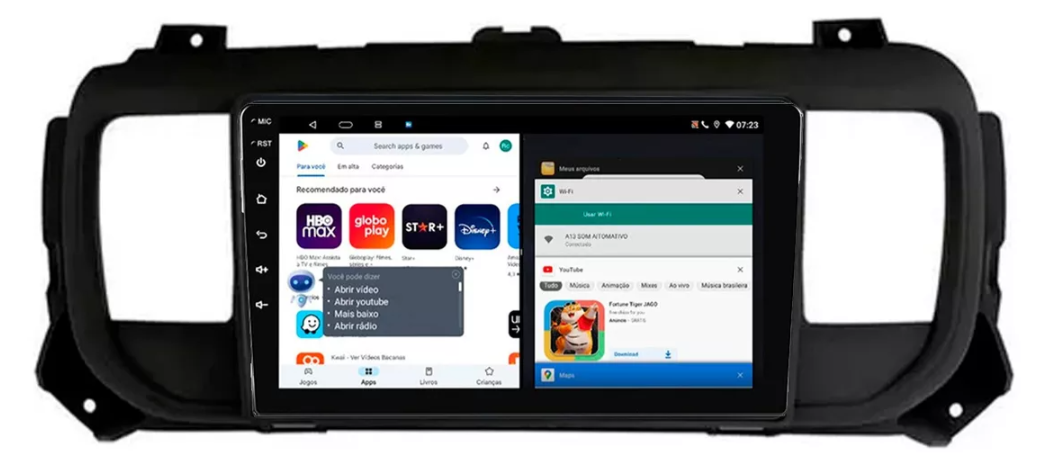 Multimidia Jummpy 9p Android Octacore 4GB Carplay