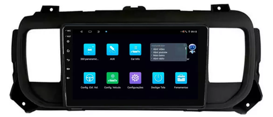 Multimidia Jummpy 9p Android Octacore 6gb Carplay 4g