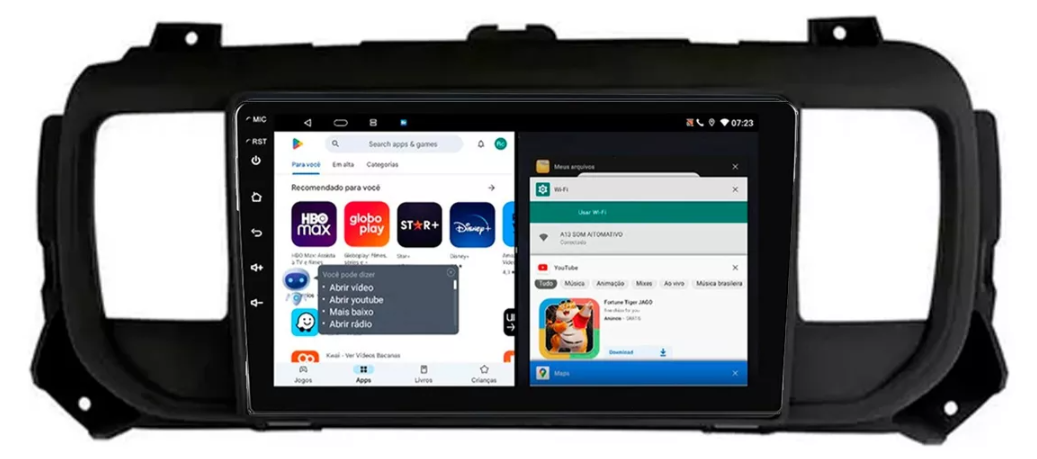 Multimidia Jummpy 9p Android Octacore 6gb Carplay 4g