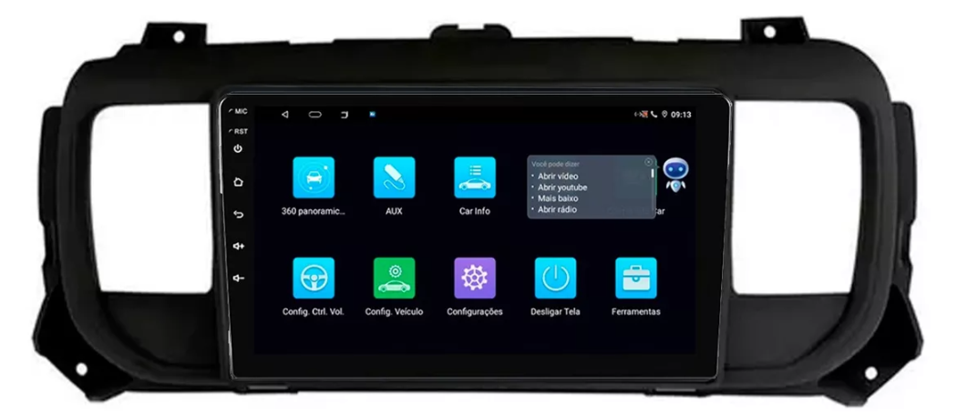 Multimidia Jummpy 9p Android Quadcore 2gb Carplay