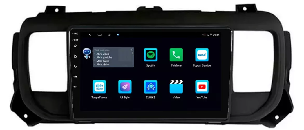 Multimidia Jummpy 9p Android Quadcore 2gb Carplay