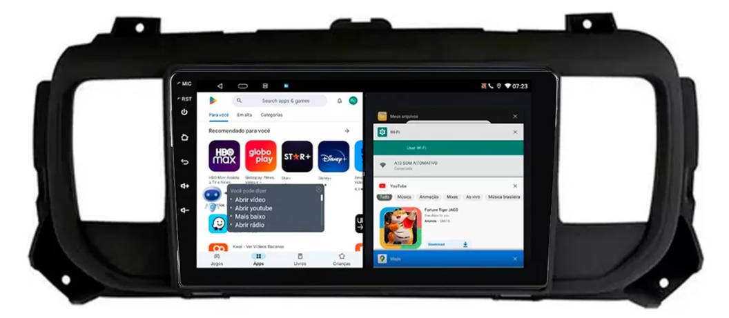 Multimidia Jummpy 9p Android Quadcore 2gb Carplay