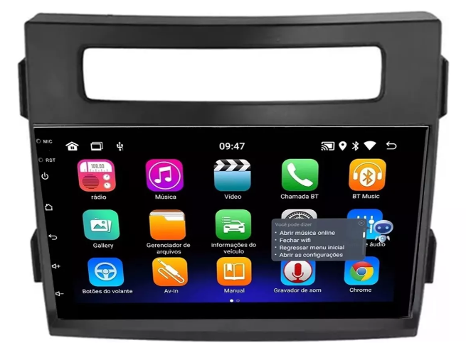 Multimidia Kia Soul 7p Android OctaCore 4gb Carplay Voz