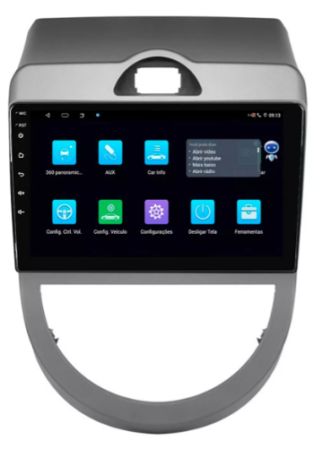 Multimidia Kia Soul 9p Android Quadcore 2gb Carplay