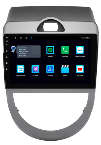 Multimidia Kia Soul 9p Android Quadcore 2gb Carplay