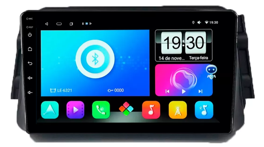 Multimidia Kicks 9p Android Quadcore 2gb Carplay