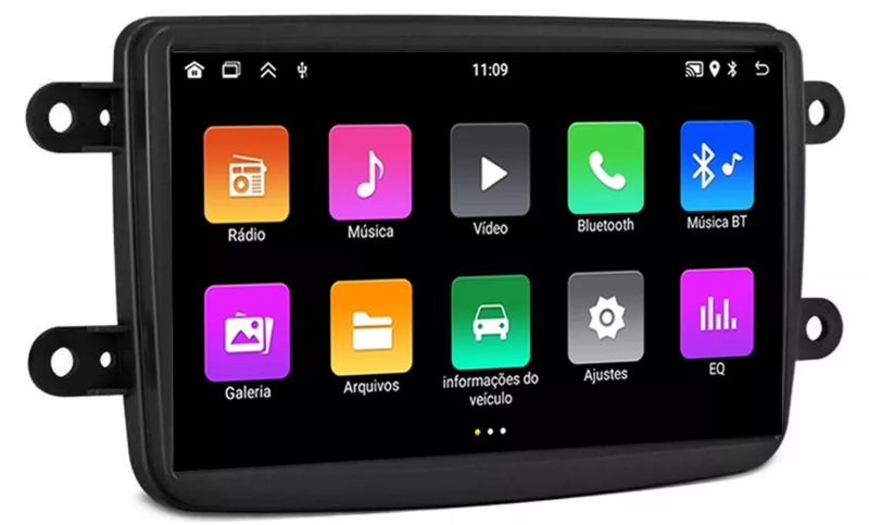 Multimidia Kwid 7p Android Quadcore 2gb Carplay