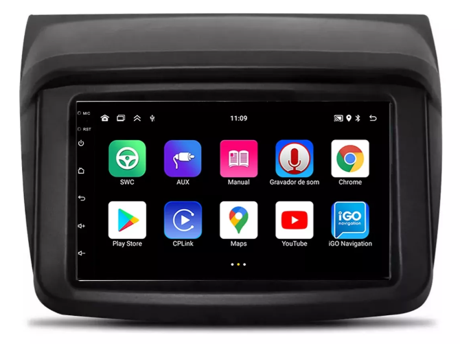 Multimidia L200 Triton 7p Android Quadcore 2gb Carplay